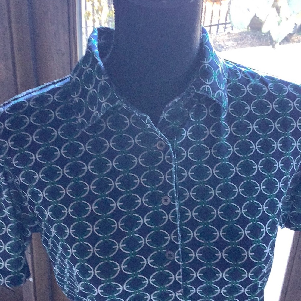 Tory Sport Allover Print  Polo